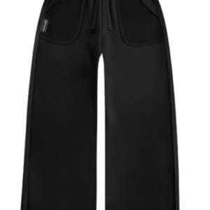 DECONSTRUCTED SWEATPANTS JET BLACK