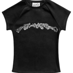 DIGI MASCOT RHINESTONE BABY TEE