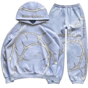 Named Collective Thorn Rhinestone Iced Blue Tracksuit