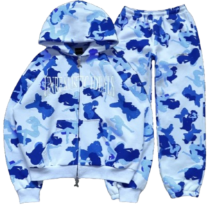 Named Collective Unrealistic Ideals Blue Camo Tracksuit